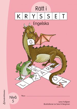 ISBN 9789144172651 Rätt i krysset Engelska Nivå 5 (5-pack)