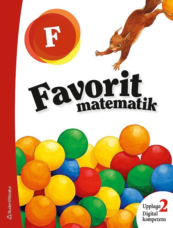 ISBN 9789144173726 Favorit matematik Förskoleklass Elevpaket - Tryckt + Digital elevlicens 12 mån