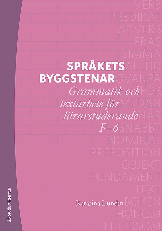 ISBN 9789144173870 Språkets byggstenar
