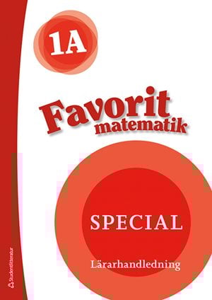 ISBN 9789144174716 Favorit matematik 1A Special Lärarpaket - Tryckt + Digital lärarlicens 36 mån