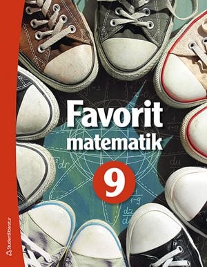 ISBN 9789144174853 Favorit matematik 9 Elevpaket - Tryckt bok + Digital elevlicens 36 mån