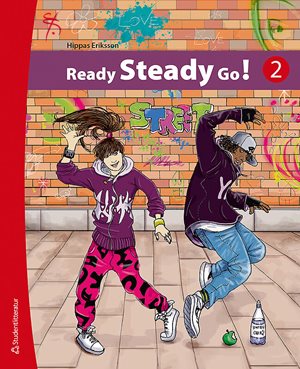 ISBN 9789144175799 Ready Steady Go! 2 Elevpaket - Tryckt bok + Digital elevlicens 12 mån