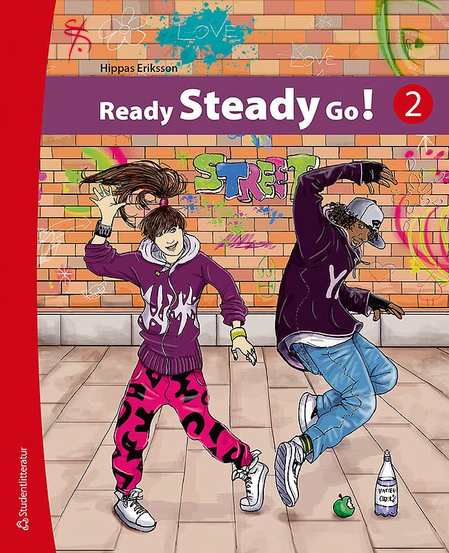 ISBN 9789144175799 Ready Steady Go! 2 Elevpaket - Tryckt bok + Digital elevlicens 12 mån