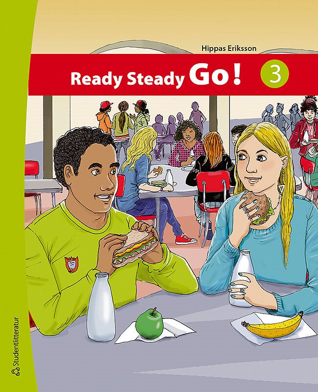 ISBN 9789144175829 Ready Steady Go! 3 Elevpaket - Tryckt bok + Digital elevlicens 12 mån