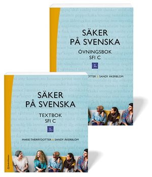 ISBN 9789144176536 Säker på svenska Paket Textbok + Övningsbok - Tryckt + Digitalt 36 mån