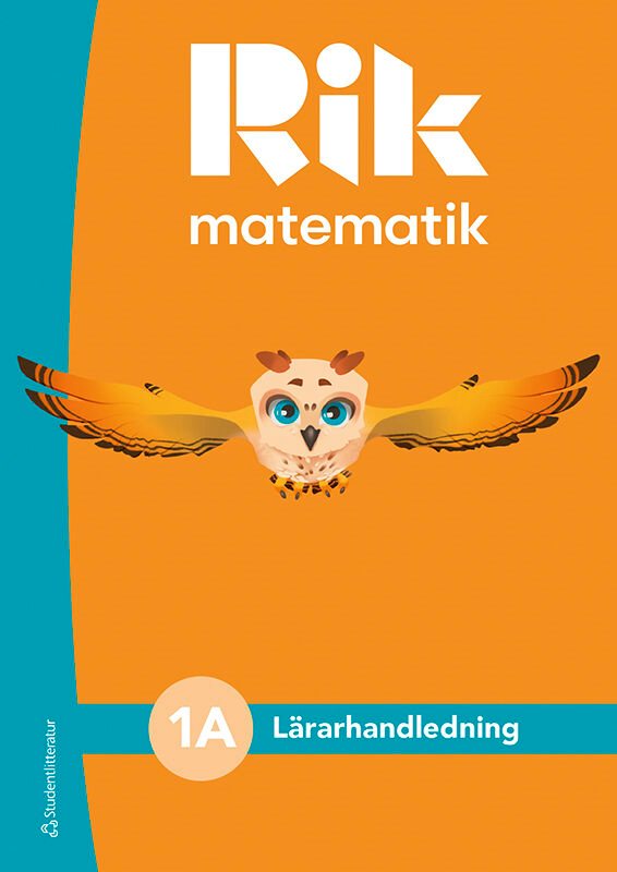 ISBN 9789144176697 Rik matematik 1A Lärarpaket - Tryckt bok + Digital lärarlicens 36 mån