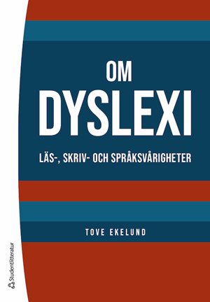 ISBN 9789144177106 Om dyslexi