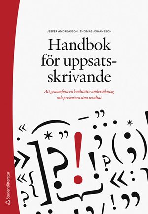 ISBN 9789144177182 Handbok för uppsatsskrivande