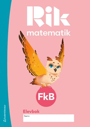 ISBN 9789144177496 Rik matematik Fk B Elevbok