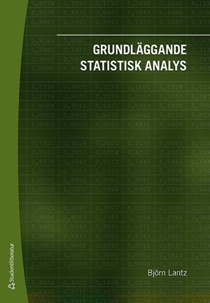 ISBN 9789144179032 Grundläggande statistisk analys