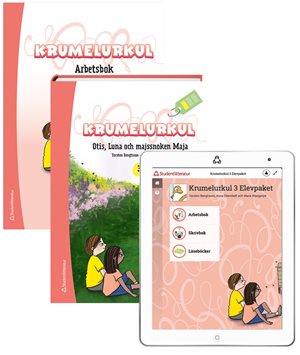 ISBN 9789144179964 Krumelurkul 3 Läsa lätt Elevpaket - Tryckt bok + Digital elevlicens 12 mån