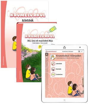 ISBN 9789144179971 Krumelurkul 3 Läsa mera Elevpaket - Tryckt bok + Digital elevlicens 12 mån