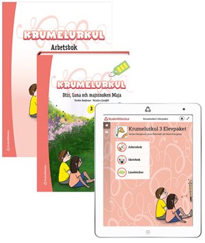 ISBN 9789144179988 Krumelurkul 3 Läsa vidare Elevpaket - Tryckt bok + Digital elevlicens 12 mån