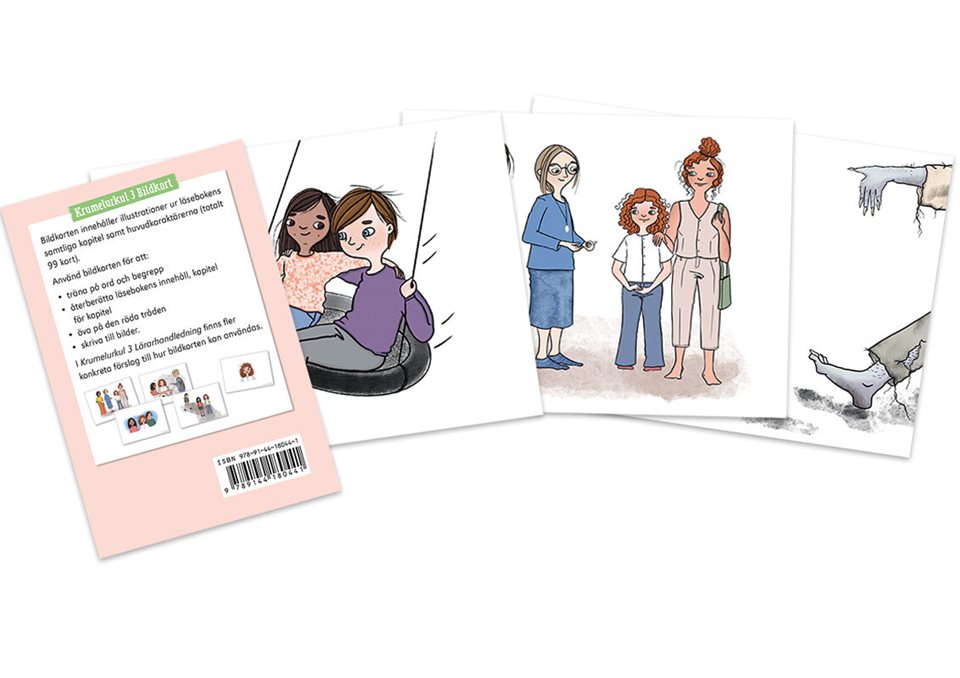 ISBN 9789144180441 Krumelurkul 3 Bildkort