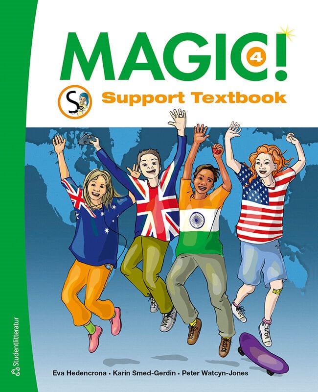 ISBN 9789144180472 Magic! 4 Support Elevpaket Tryckt bok + Digital elevlicens 36 mån