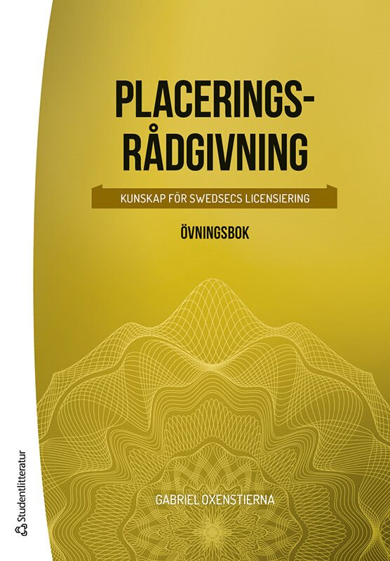 ISBN 9789144184005 Placeringsrådgivning - Övningsbok