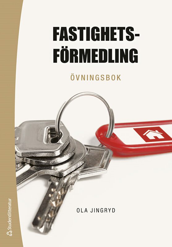 ISBN 9789144187327 Fastighetsförmedling - övningsbok