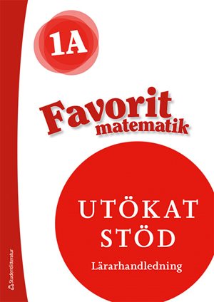 ISBN 9789144188133 Favorit matematik 1A Utökat stöd - Digital lärarlicens 12 mån