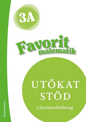 ISBN 9789144188270 Favorit matematik 3A Utökat stöd - Digital lärarlicens 12 mån