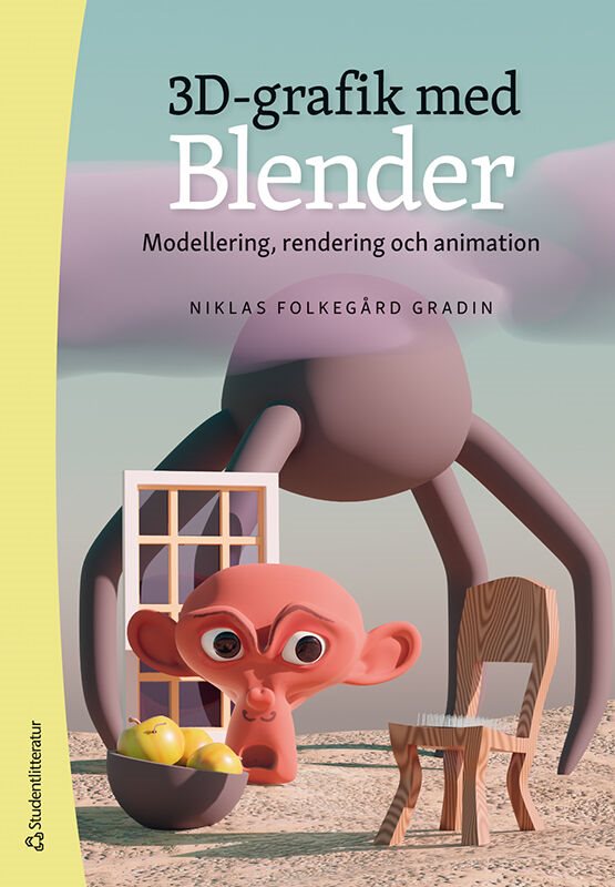 ISBN 9789144189659 3D-grafik med Blender