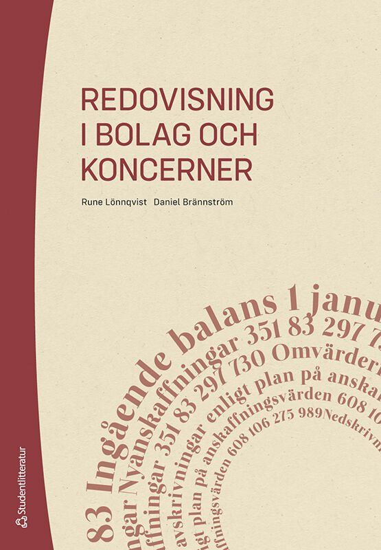ISBN 9789144189703 Redovisning i bolag och koncerner