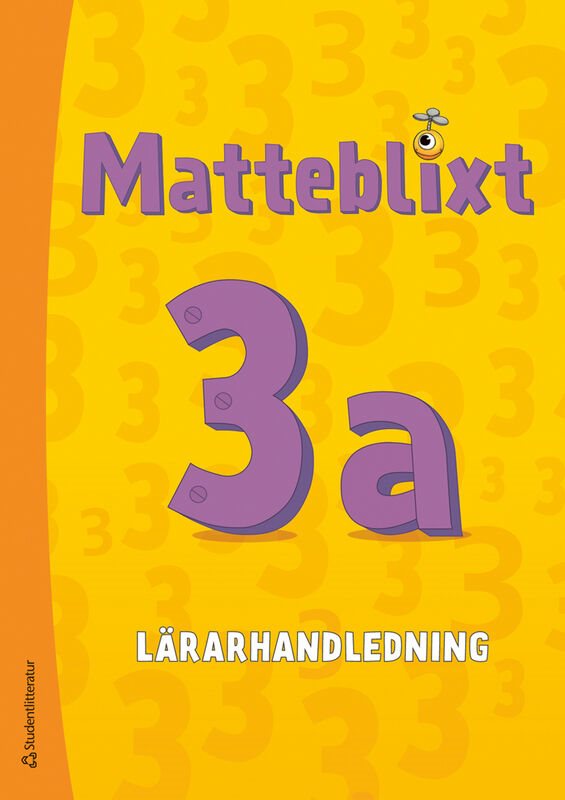 ISBN 9789144190167 Matteblixt 3a Lärarpaket - Tryckt bok + Digital lärarlicens 36 mån