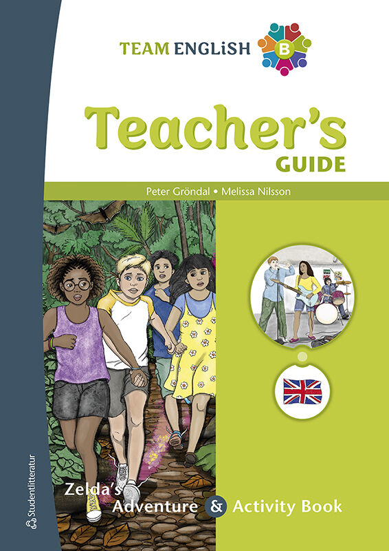 ISBN 9789144191577 Team English B Lärarpaket Tryckt lärarhandledning + Digital lärarlicens 36 mån