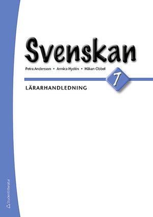 ISBN 9789144192147 Svenskan 7 - Digital lärarlicens 12 mån