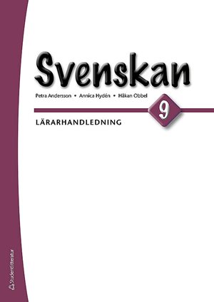ISBN 9789144192154 Svenskan 9 - Digital lärarlicens 12 mån