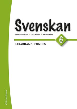 ISBN 9789144192161 Svenskan 6 Digital lärarlicens 12