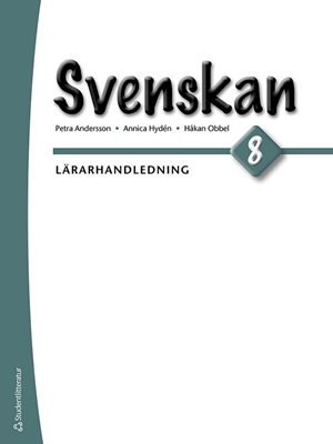 ISBN 9789144192178 Svenskan 8 - Digital lärarlicens 12 mån