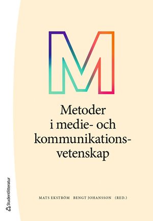 ISBN 9789144192260 Metoder i medie- och kommunikationsvetenskap