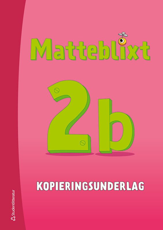 ISBN 9789144192727 Matteblixt 2b Kopieringsunderlag