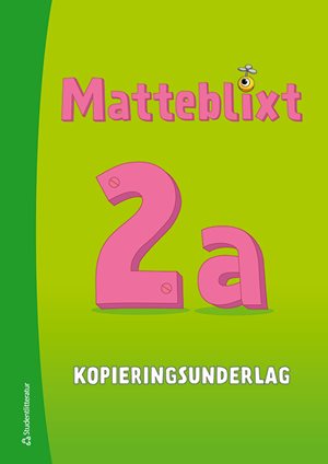 ISBN 9789144192734 Matteblixt 2a Kopieringsunderlag