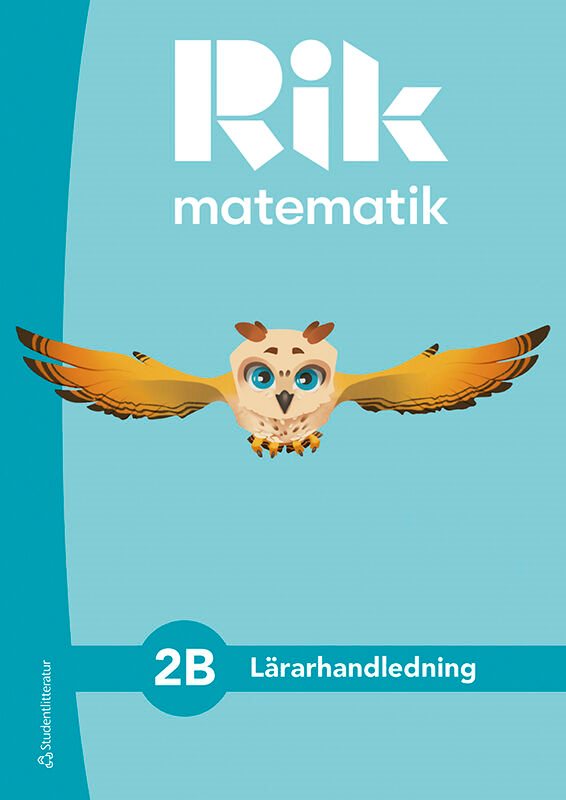 ISBN 9789144193137 Rik matematik 2B Digital lärarlicens 12 mån
