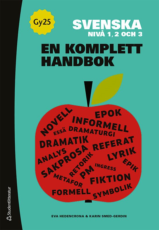 ISBN 9789144193175 Svenska nivå 1, 2 och 3 - en komplett handbok - Digital elevlicens 12 mån