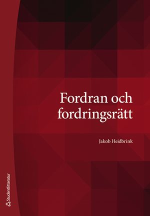 ISBN 9789144193540 Fordran och fordringsrätt