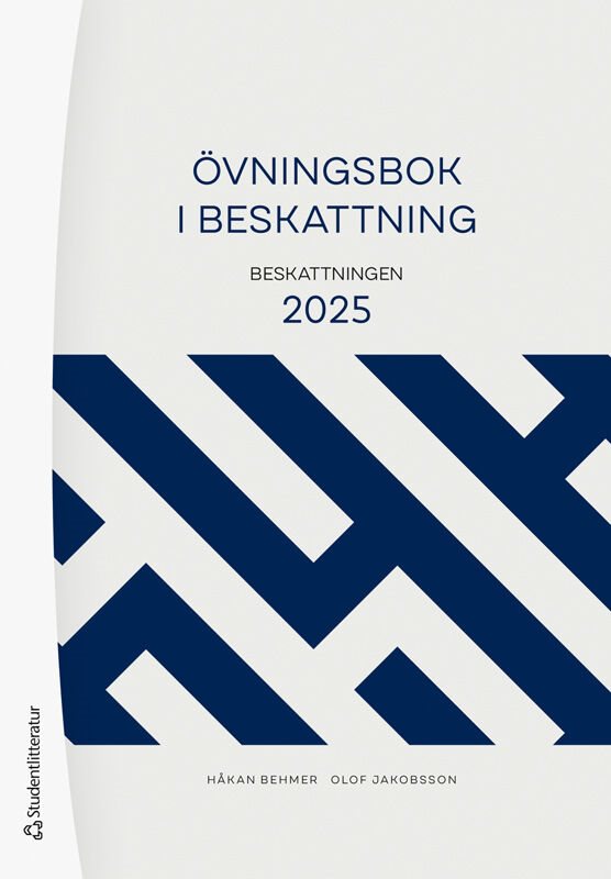 ISBN 9789144194554 Övningsbok i beskattning