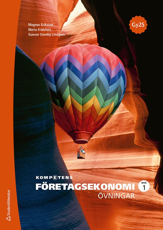 ISBN 9789144196282 Kompetens Företagsekonomi Nivå 1 Övningar Digital elevlicens 12 mån