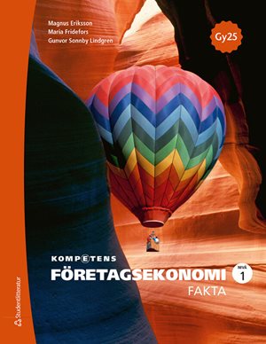 ISBN 9789144197906 Kompetens Företagsekonomi Nivå 1 Fakta Digital elevlicens 12 mån