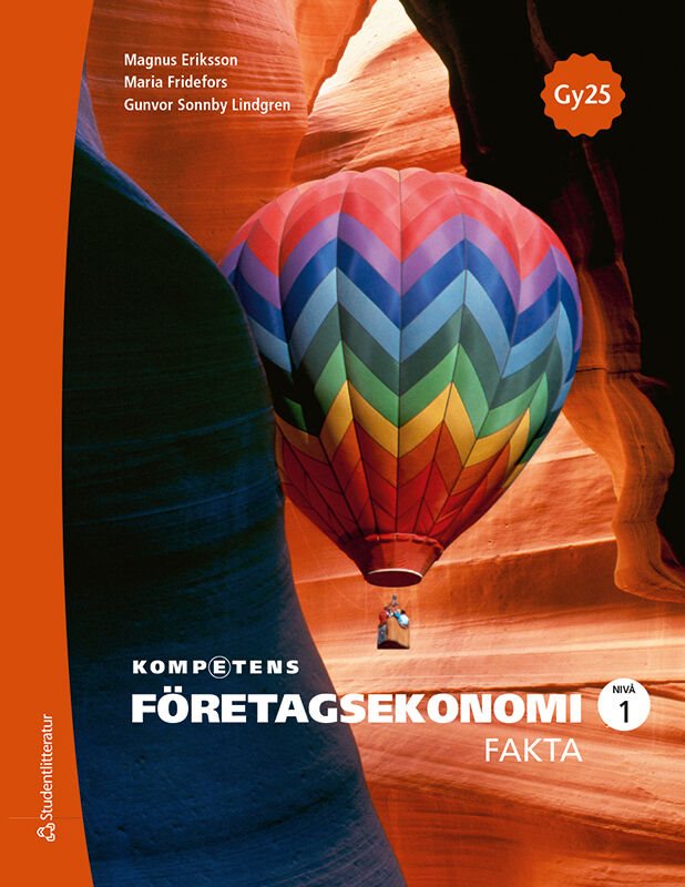 ISBN 9789144197906 Kompetens Företagsekonomi Nivå 1 Fakta Digital elevlicens 12 mån