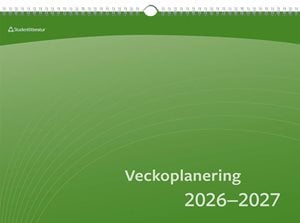 ISBN 9789144200262 Veckoplanering 2026/2027