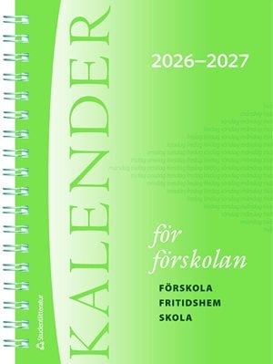 ISBN 9789144200927 Kalender för förskolan 2026/2027