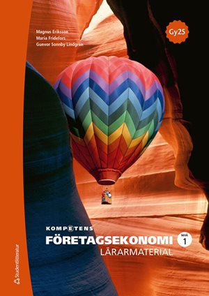 ISBN 9789144203225 Kompetens Företagsekonomi nivå 1 Lärarpaket 36 mån