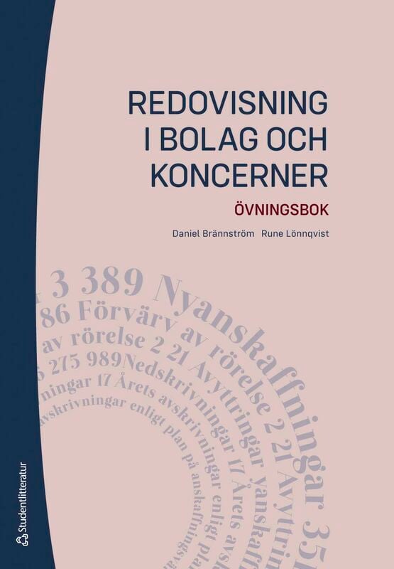 ISBN 9789144214801 Redovisning i bolag och koncerner