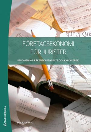 ISBN 9789144216294 Företagsekonomi för jurister