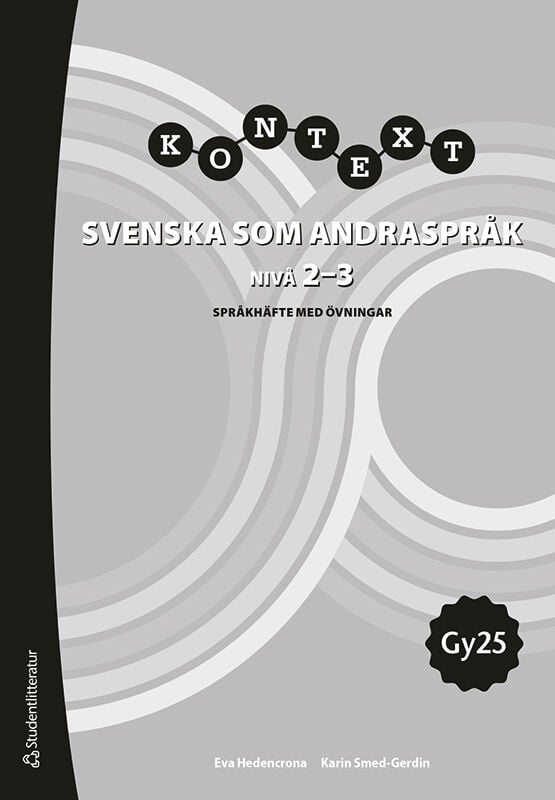 ISBN 9789144217437 Kontext Svenska som andraspråk nivå 2-3 språkhäfte (10-pack)