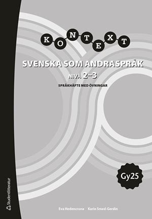 ISBN 9789144217437 Kontext Svenska som andraspråk nivå 2-3 språkhäfte (10-pack)