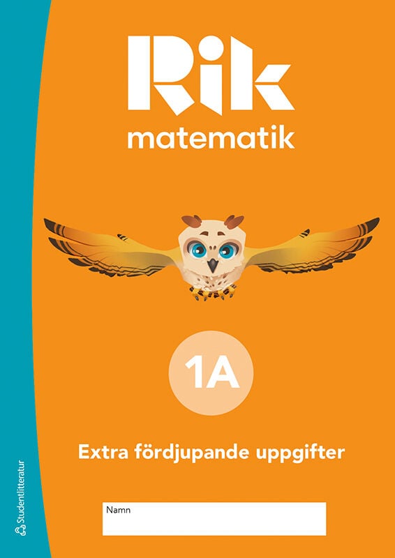 ISBN 9789144217666 Rik matematik 1A Extra fördjupande uppgifter