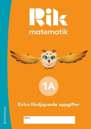ISBN 9789144217666 Rik matematik 1A Extra fördjupande uppgifter